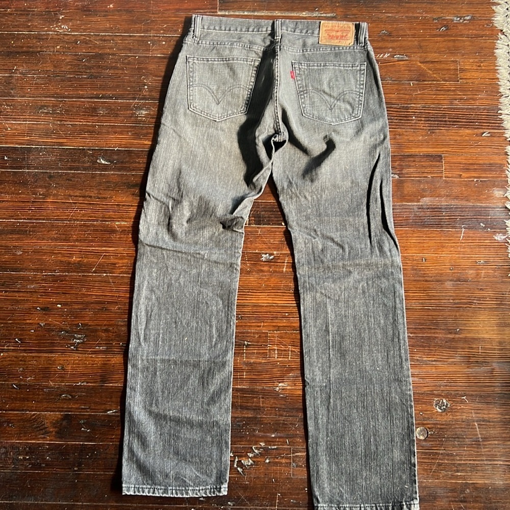 Levi’s Y2K 505 Black/Gray Mens 33x34 - Picture 5 of 6